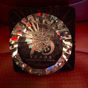 Warner Bros. 75 Year Anniversary Crystal